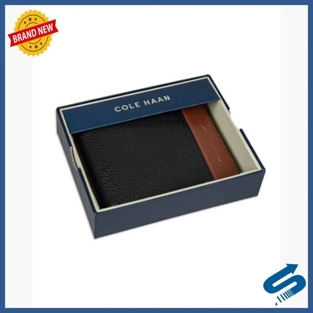 Genuine Leather Slimfold RFID Wallet with Multiple Card Slots
